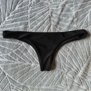 Rusty Ribbed Bikini Bottoms